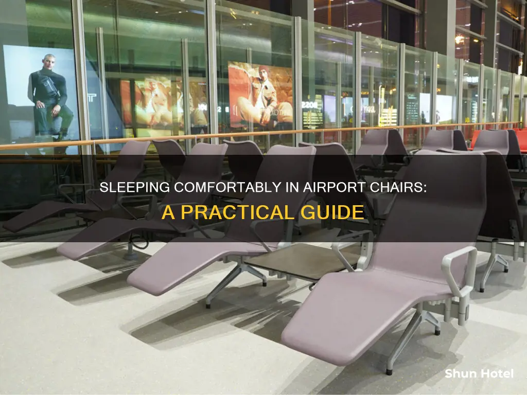 how to sleep in airport chair