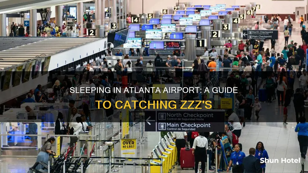 how to sleep in atlanta airport