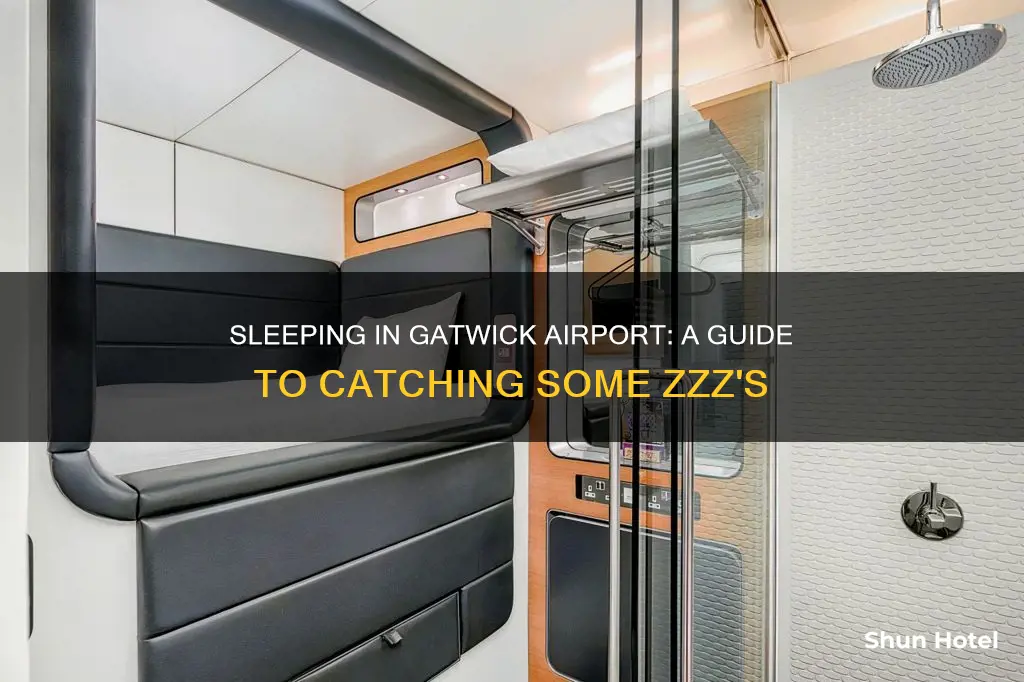 how to sleep in gatwick airport