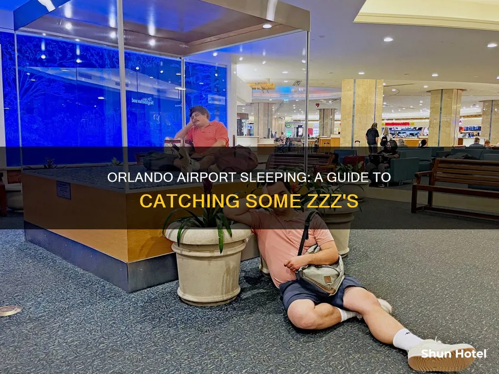 how to sleep in orlando airport