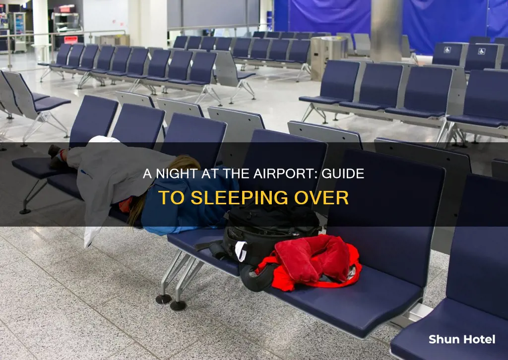 how to spend night at airport