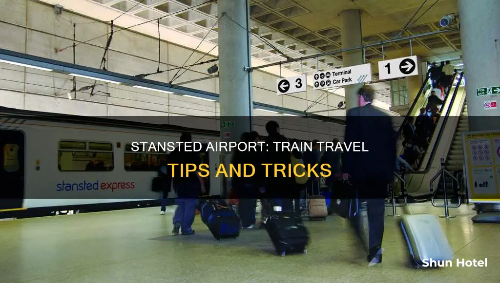 how to stansted airport by train