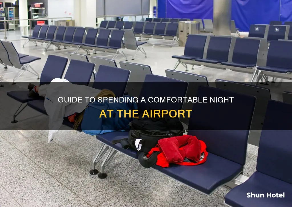 how to stay at airport overnight