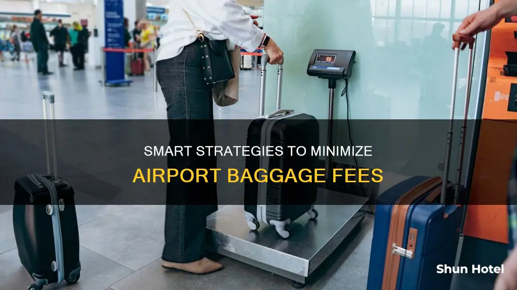 how to subtract baggage at airport