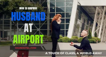 Surprising Airport Homecoming for Your Husband