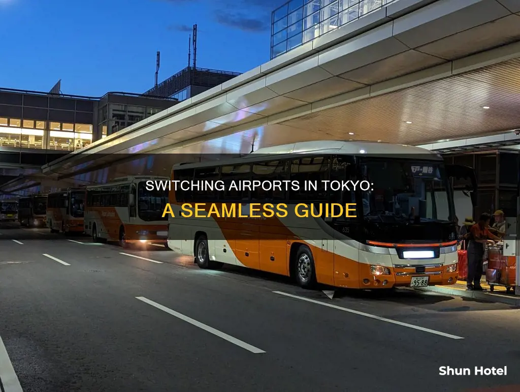 how to switch airports in tokyo