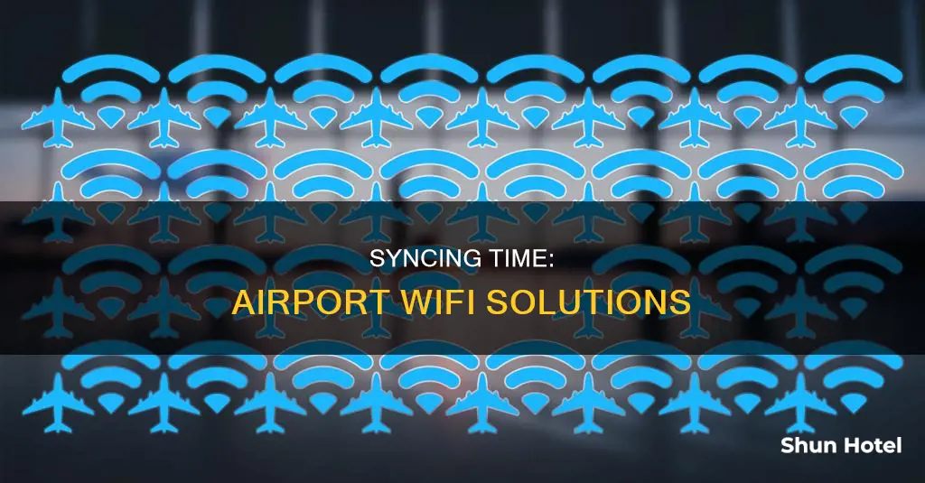 how to sync time airport wifi