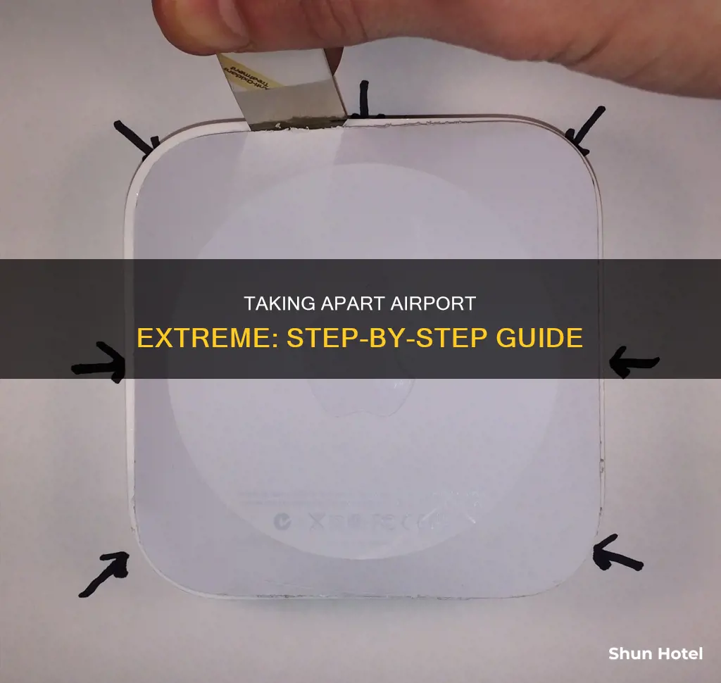 how to take apart airport extreme