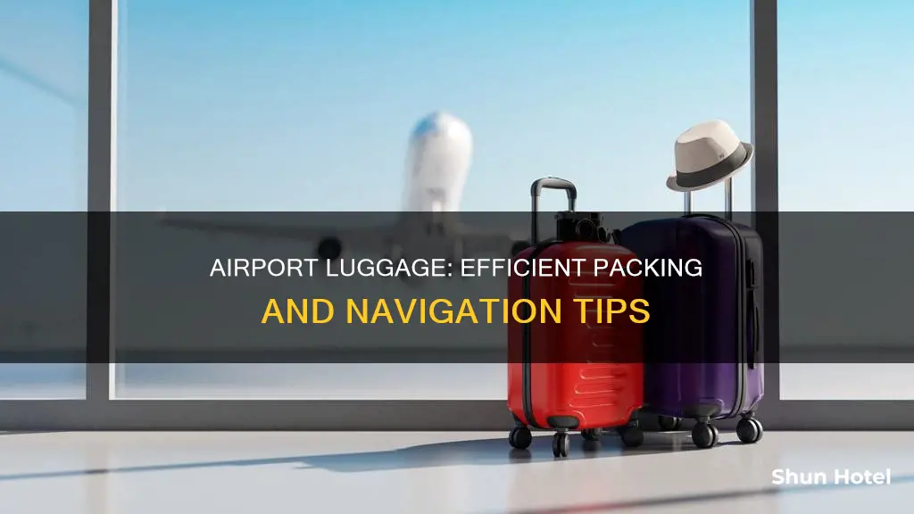 how to take luggage in airport