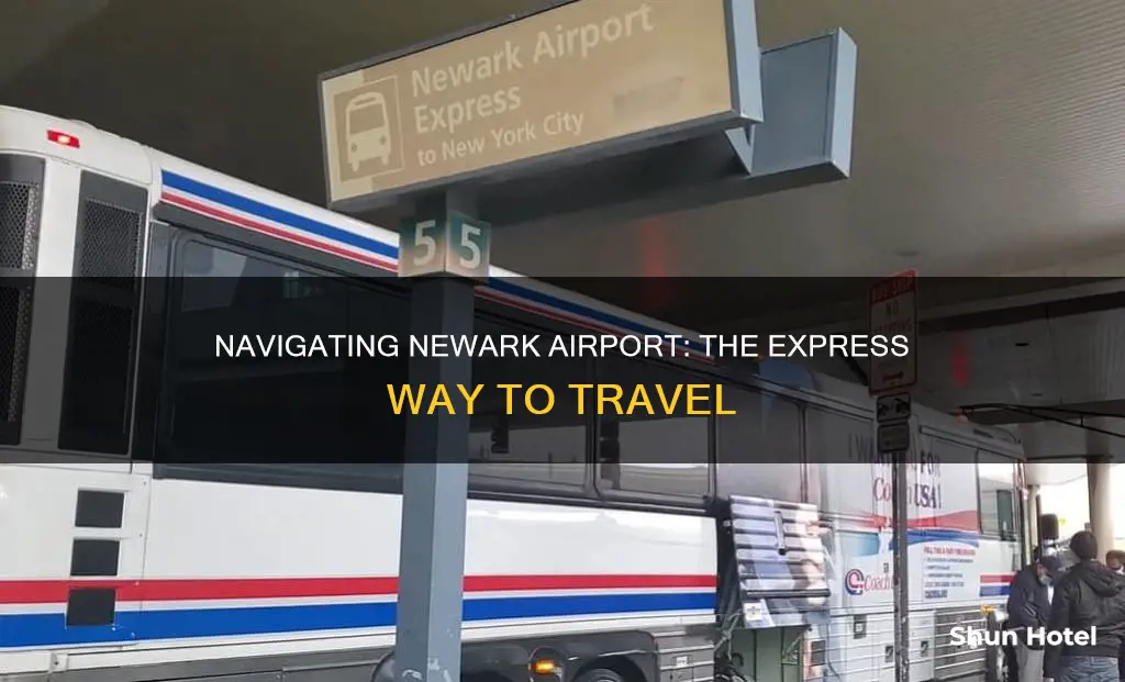 how to take newark airport express
