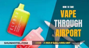 Vaping and Air Travel: Getting Through Airport Security