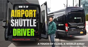 Tipping Etiquette: Airport Shuttle Drivers