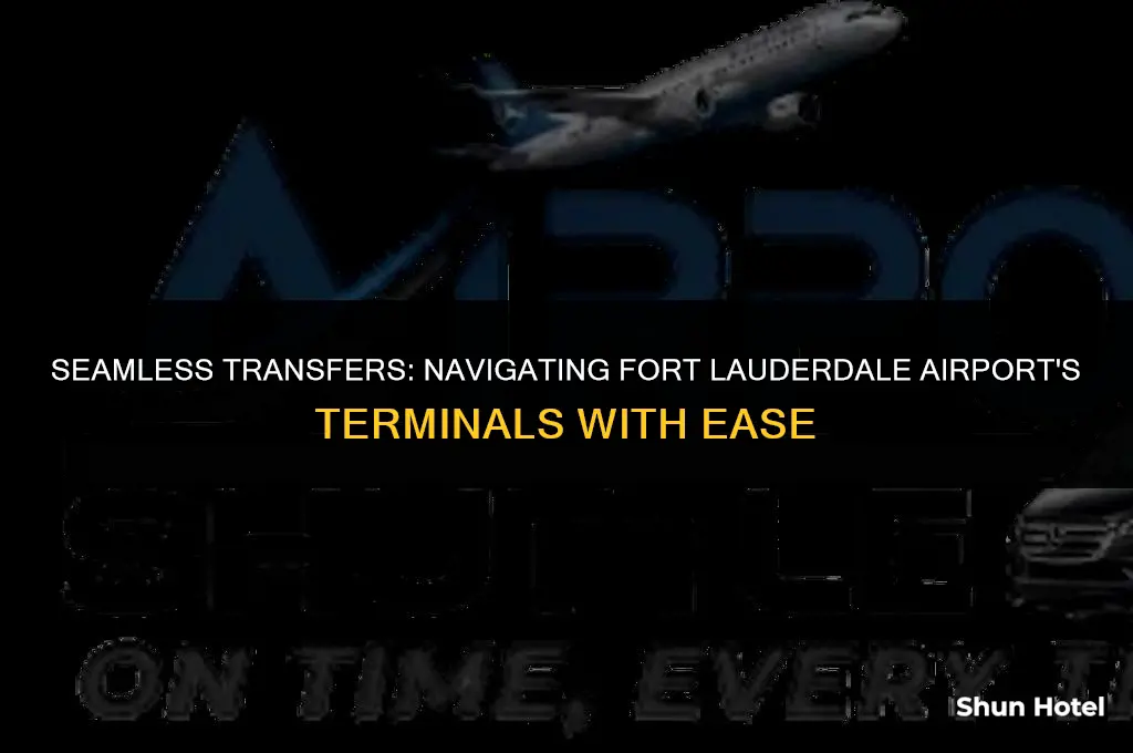 how to transfer between terminals fort lauderdale airport
