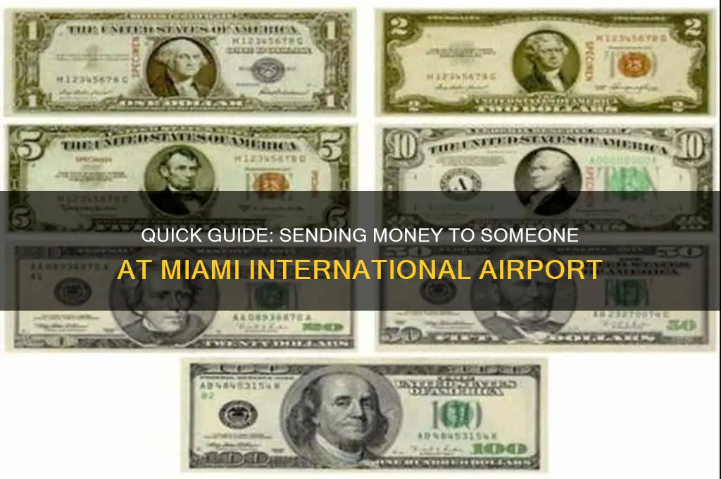 how to transfer money to someone in miami international airport