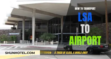 Transporting LSA to the Airport: A Comprehensive Guide