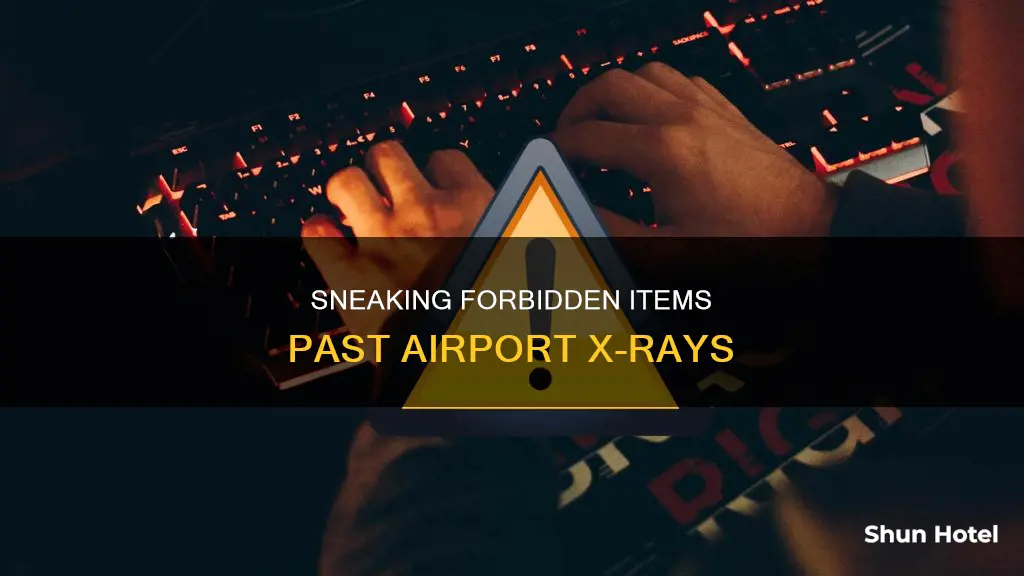 how to trick airport x ray