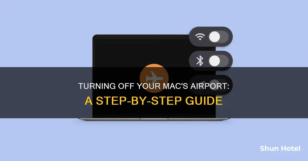 how to turn airport off mac