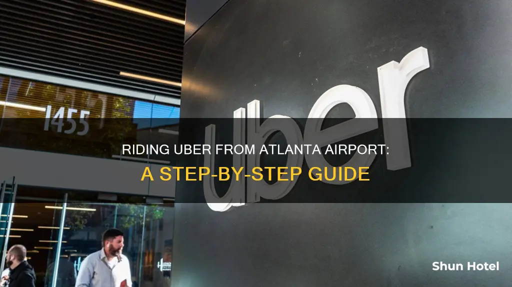 how to uber from atlanta airport
