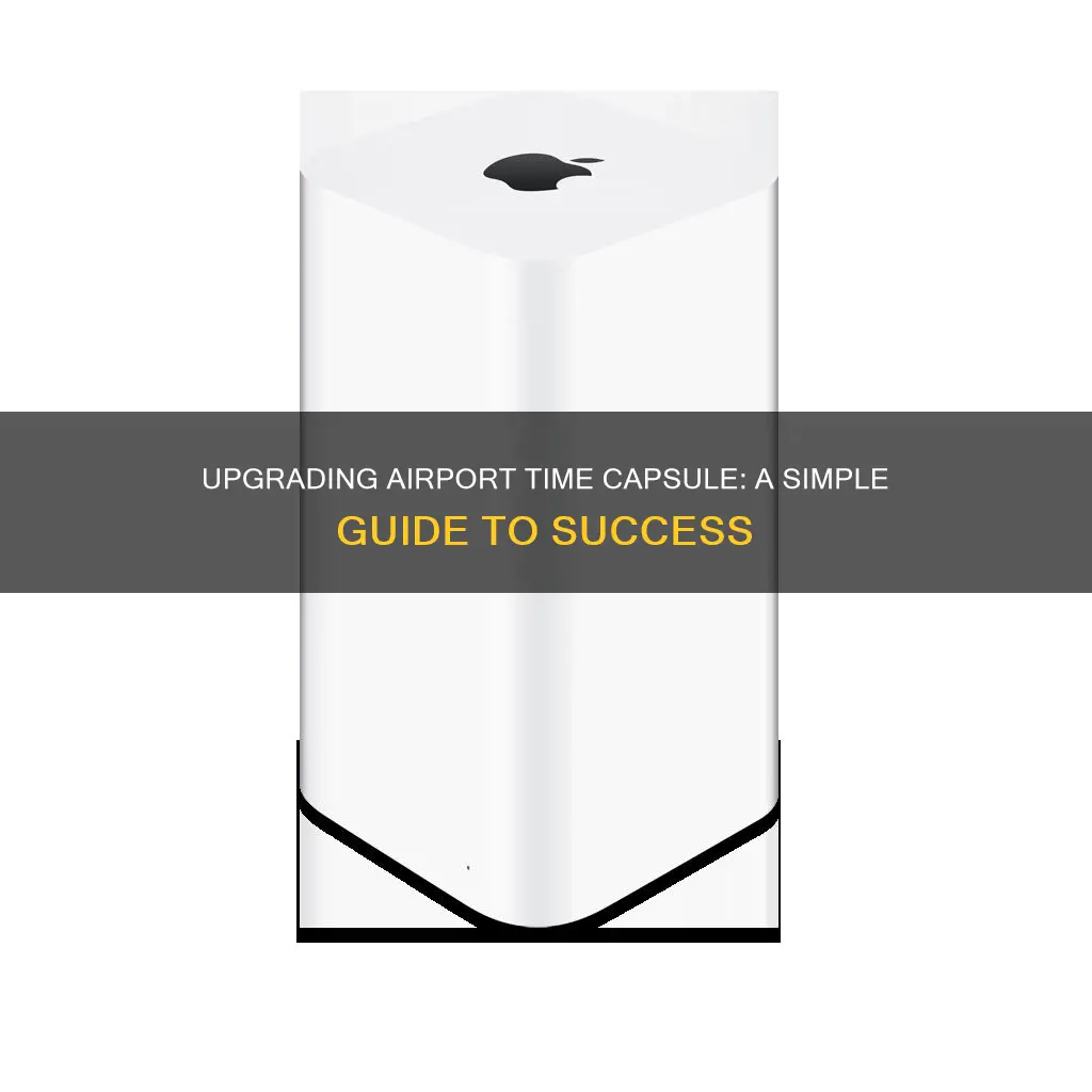 how to update airport time capsule