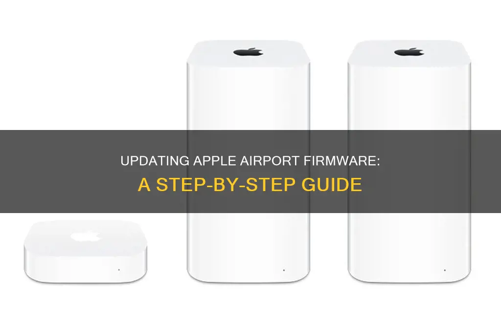 how to update firmware apple airport