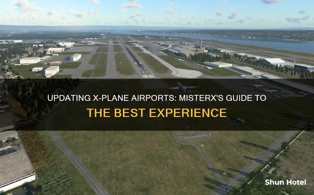 how to update xplane airports misterx