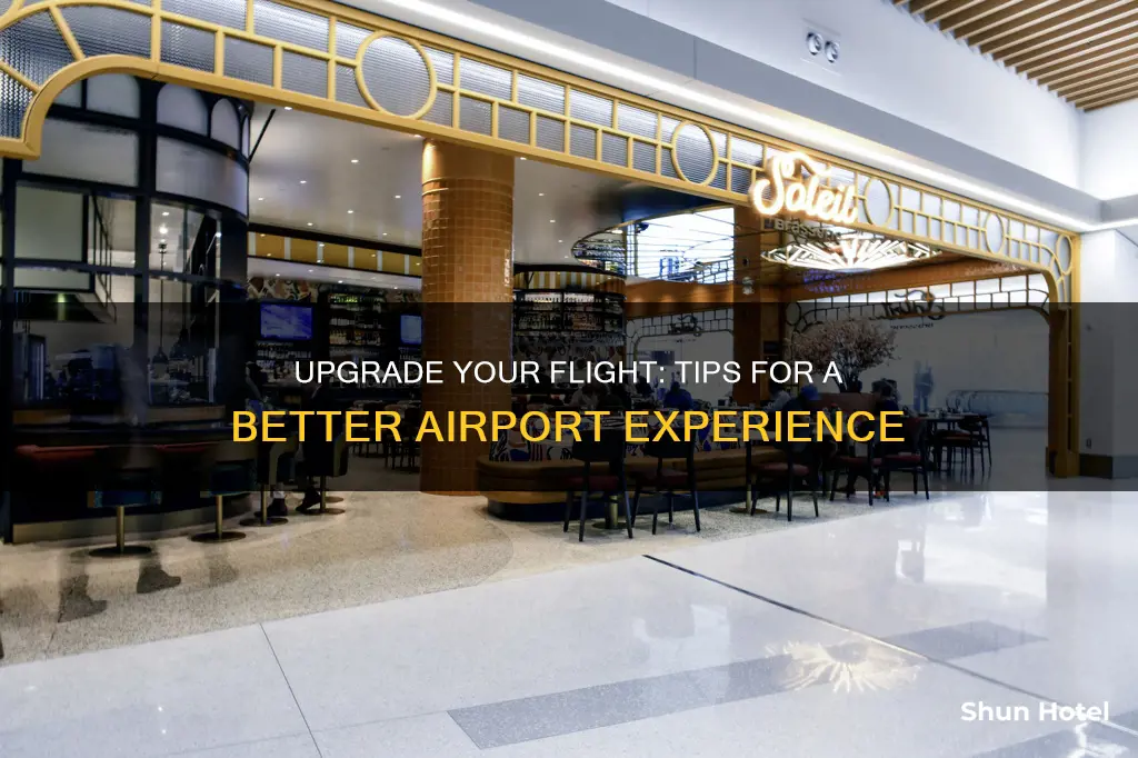 how to upgrade at the airport