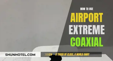 Airport Extreme Coaxial: Easy Setup and Usage Guide