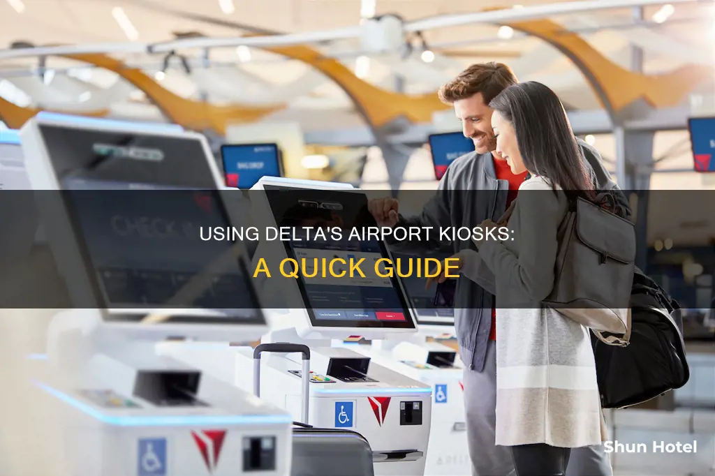 how to use airport kiosk delta