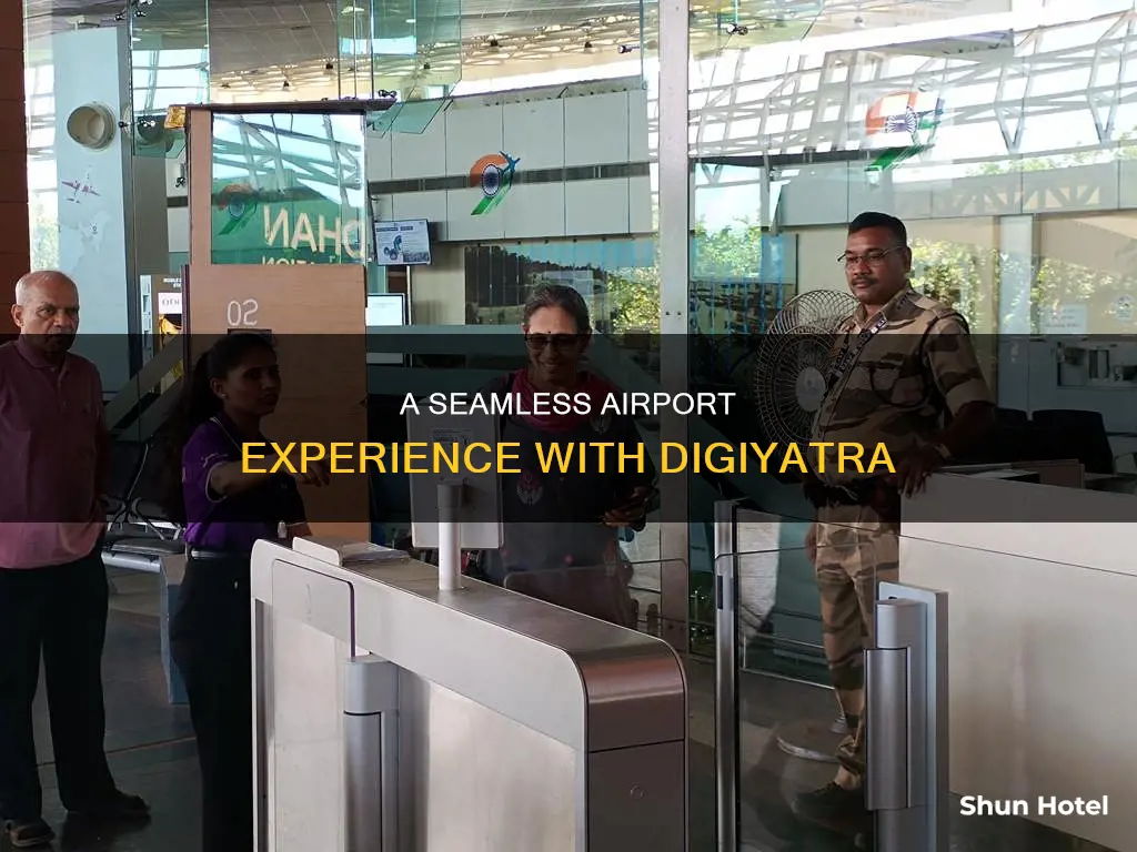 how to use digiyatra at airport
