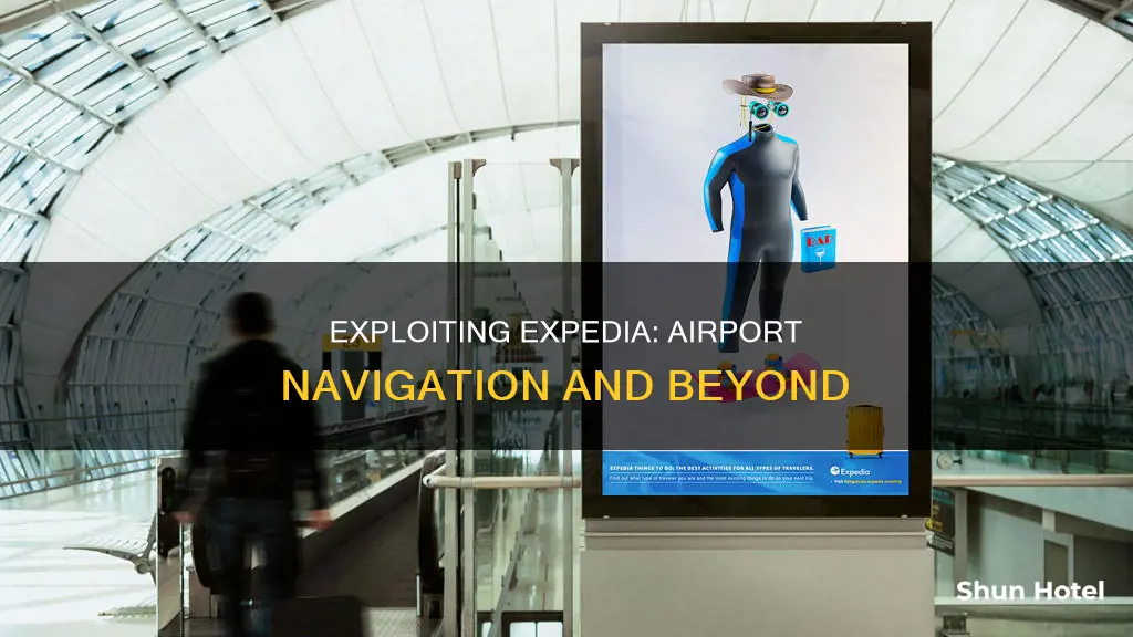 how to use expedia at airport