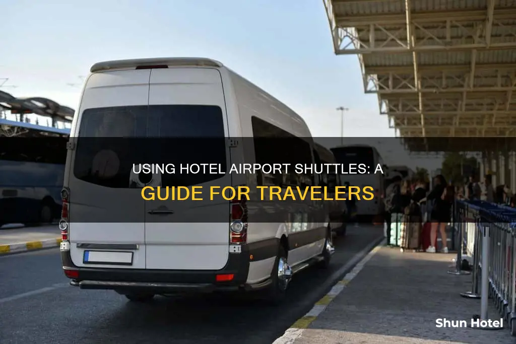 how to use hotel airport shuttle