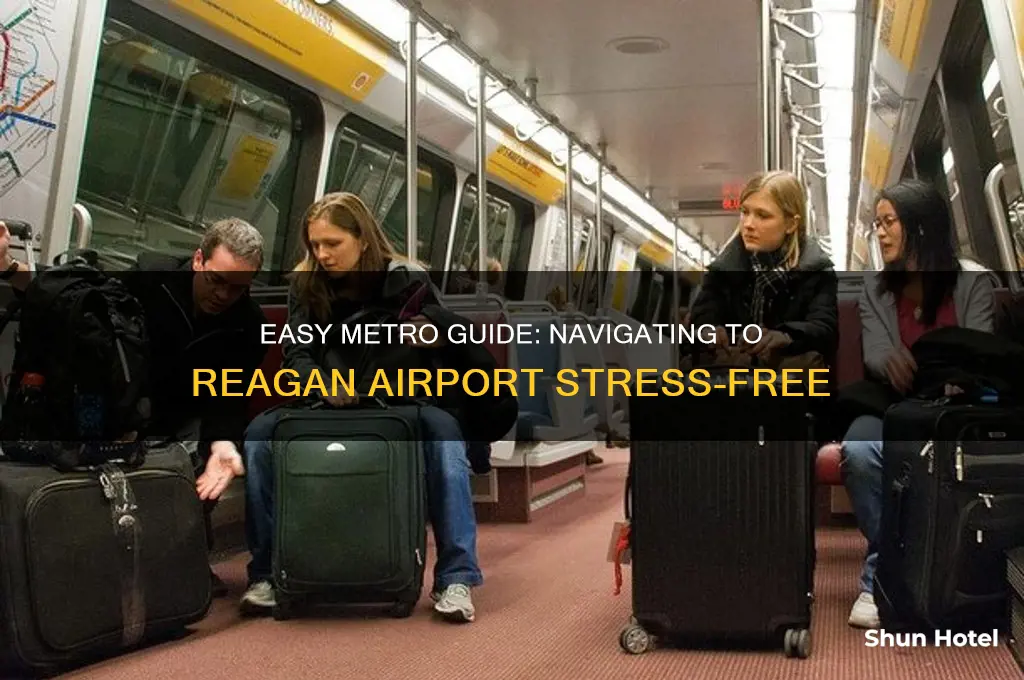 how to use metro to get to reagan airport