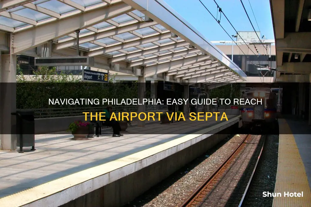 how to use septa to get to the airport