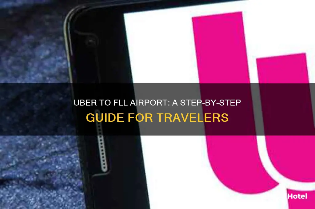 how to use uber to get to fll airport
