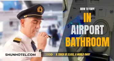 Vaping in Airport Bathrooms: Tips and Tricks