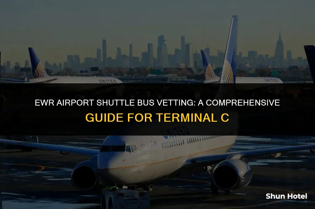 how to vet shuttle bus at terminal c ewr airport