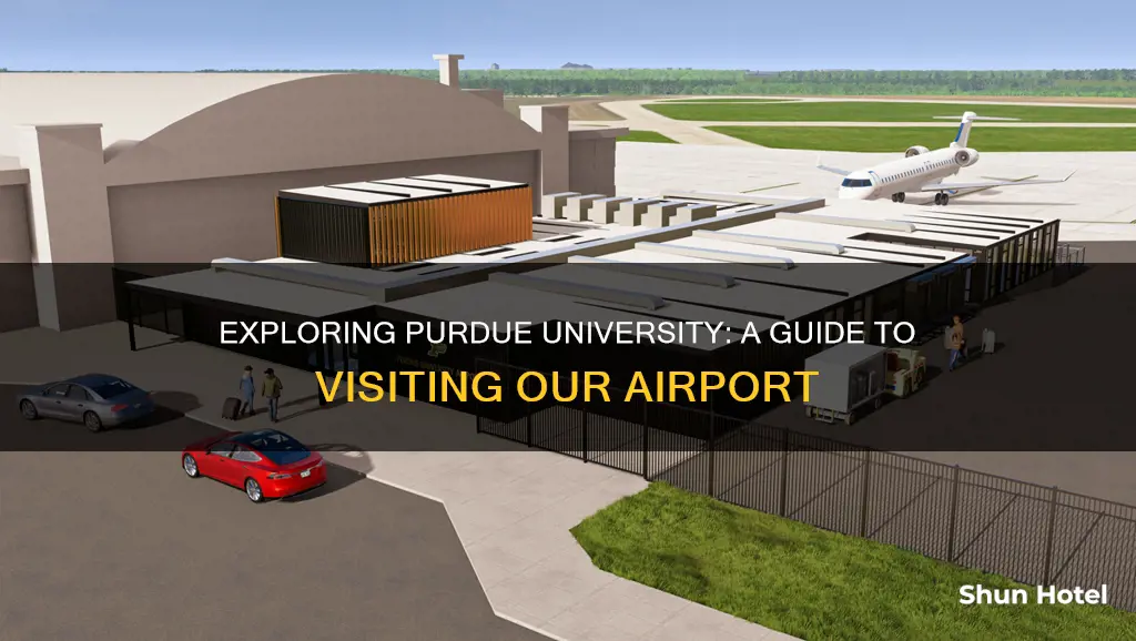 how to visit purdur university airport