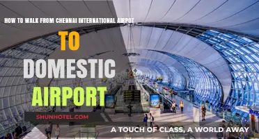 Walking Guide: Chennai International to Domestic Airport Route Explained