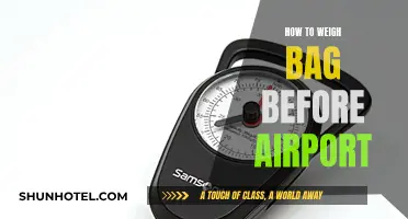 Weighing Bags: Pre-Airport Preparation for Stress-Free Travel