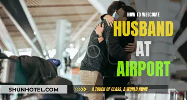 A Warm Welcome Home for Your Husband at the Airport