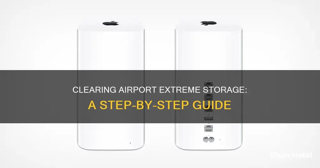 how to wipe airport extreme storage