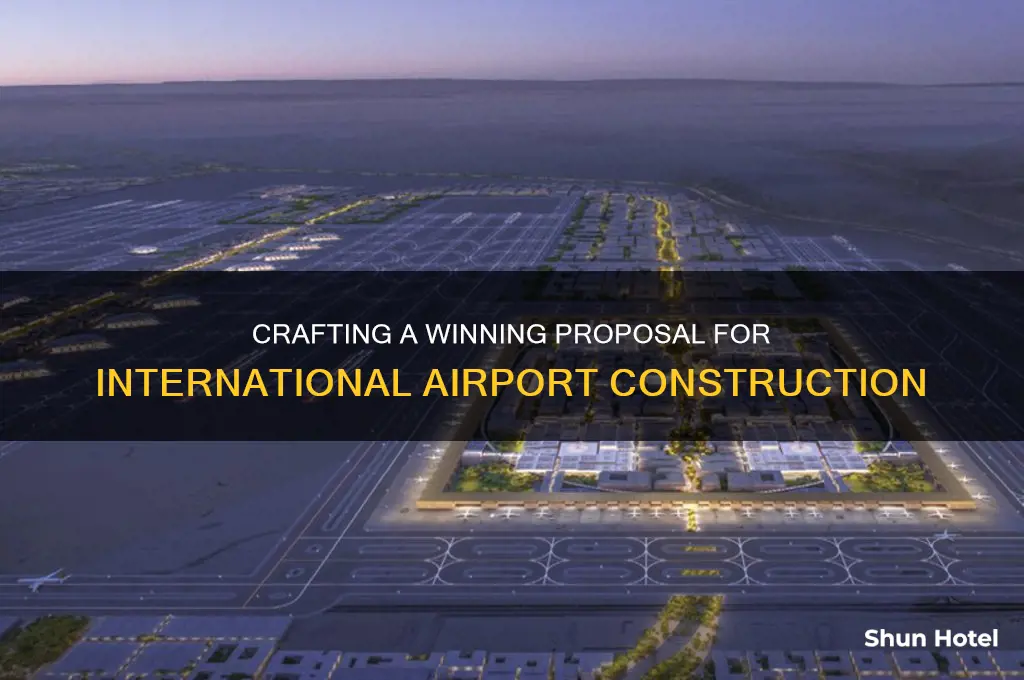 how to write a proposal for build an international airport