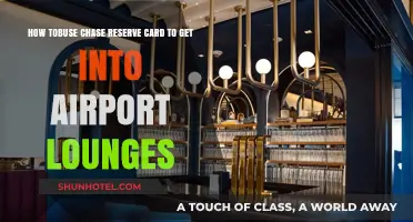 Unlock Airport Lounge Access with Your Chase Reserve Card