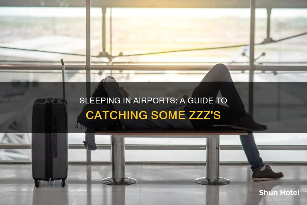 how tto sleep in an airport