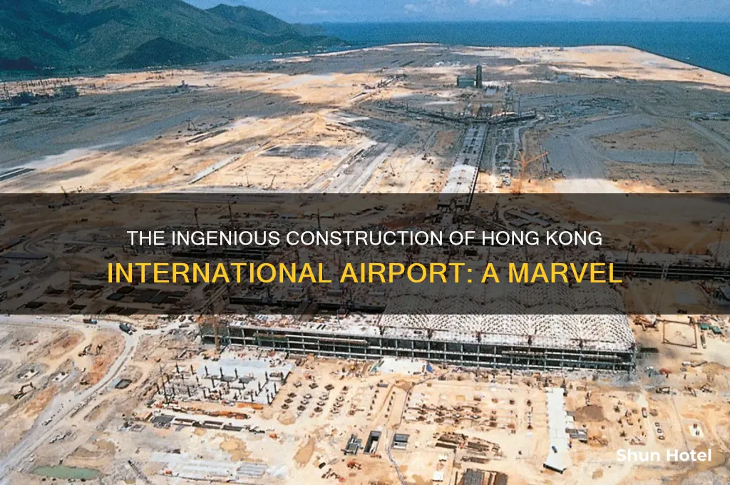 how was hong kong international airport built on