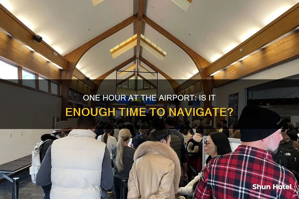 is 1 hour enough to get through the airport