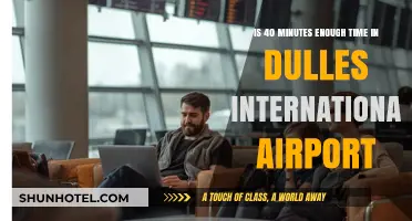 Navigating Dulles International Airport: Is 40 Minutes Sufficient for Layovers?