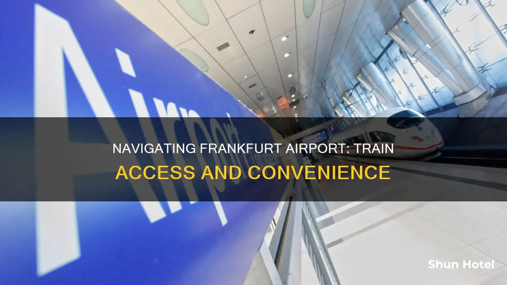 is 4he train at frankfirt airport