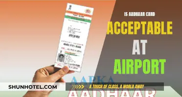 Aadhaar Card: Valid Airport ID?