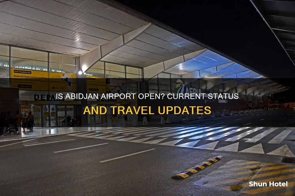 is abidjan airport open
